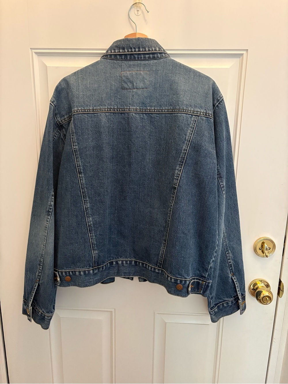 Vintage Adult 90’s Oshkosh B’gosh denim bomber jacket, Size XL - Picture 4 of 4